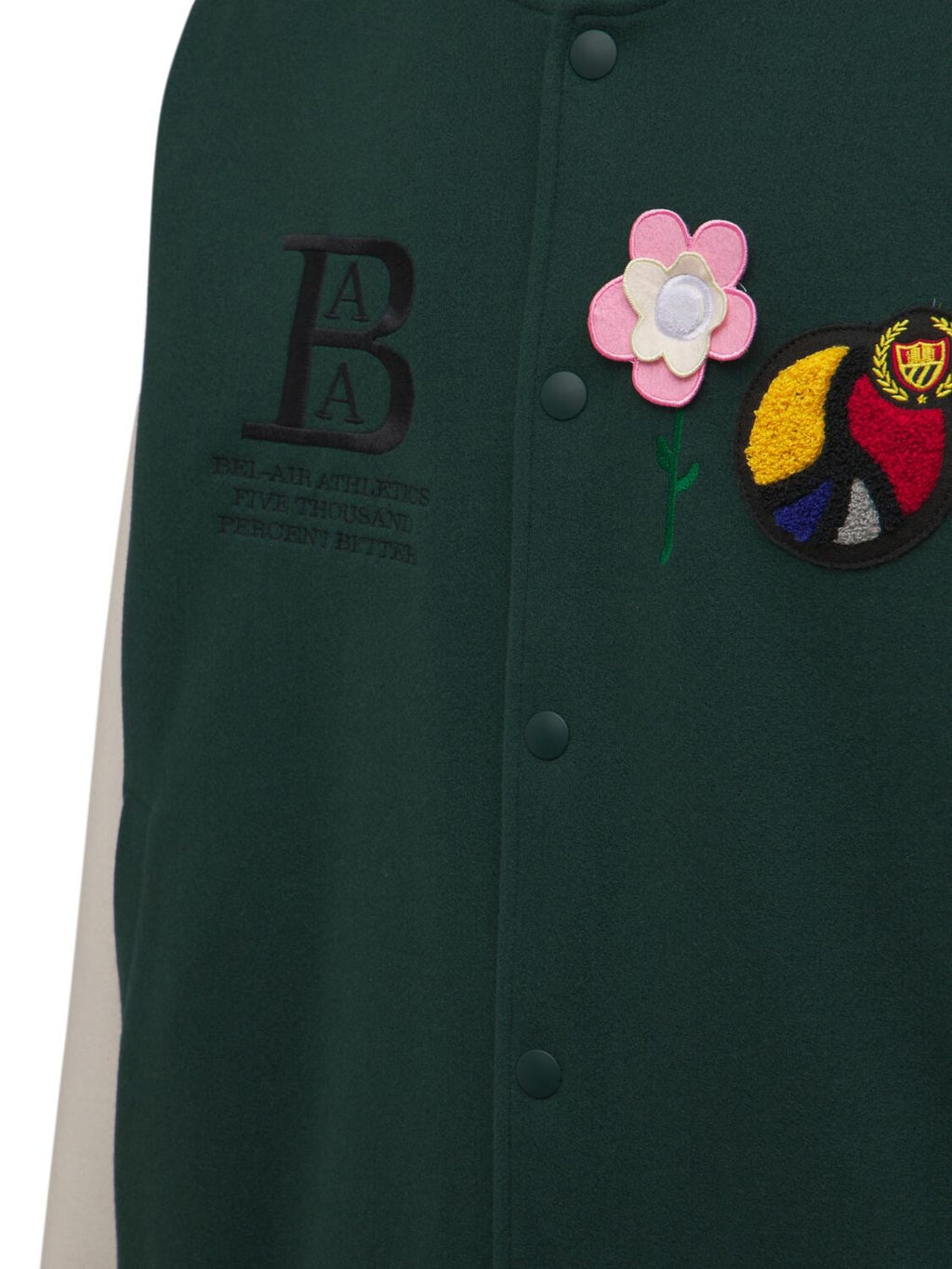 BEL-AIR ATHLETICS Varsity Jacket Green