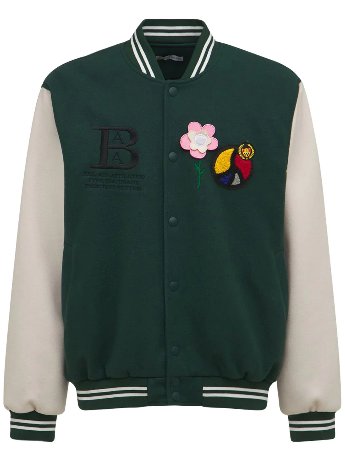 BEL-AIR ATHLETICS Varsity Jacket Green