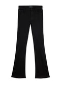7 FOR ALL MANKIND WOMEN BOOTCUT Rinsed Mid Waist Jeans Black