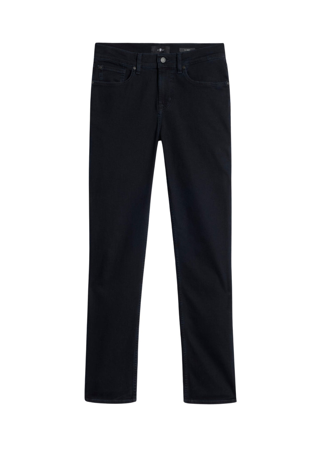 7 FOR ALL MANKIND Slim Luxe Performance Denim Jeans Eco Black