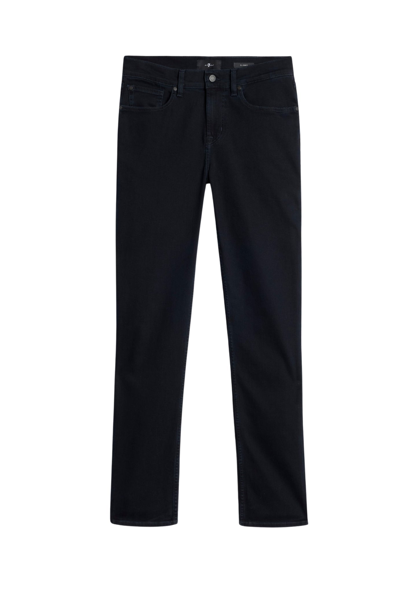 7 FOR ALL MANKIND Slim Luxe Performance Denim Jeans Eco Black