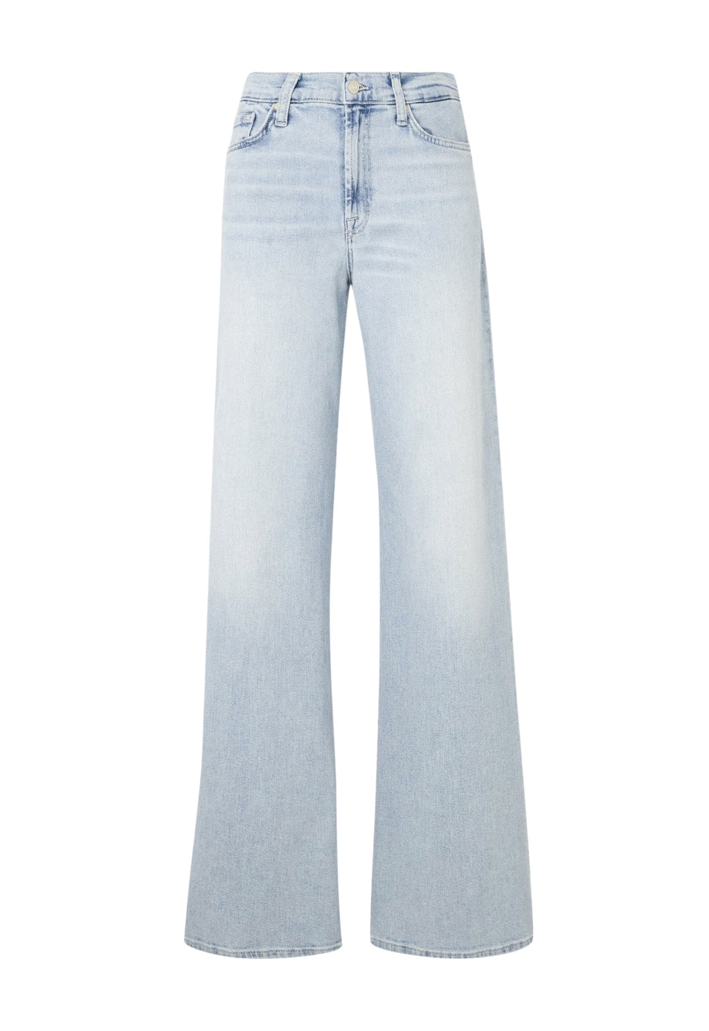7 FOR ALL MANKIND WOMEN Lotta Frosted Lotus Jeans Light Blue