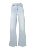 7 FOR ALL MANKIND WOMEN Lotta Frosted Lotus Jeans Light Blue