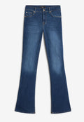 7 FOR ALL MANKIND WOMEN BOOTCUT Duchess Mid waist Jeans Mid Blue