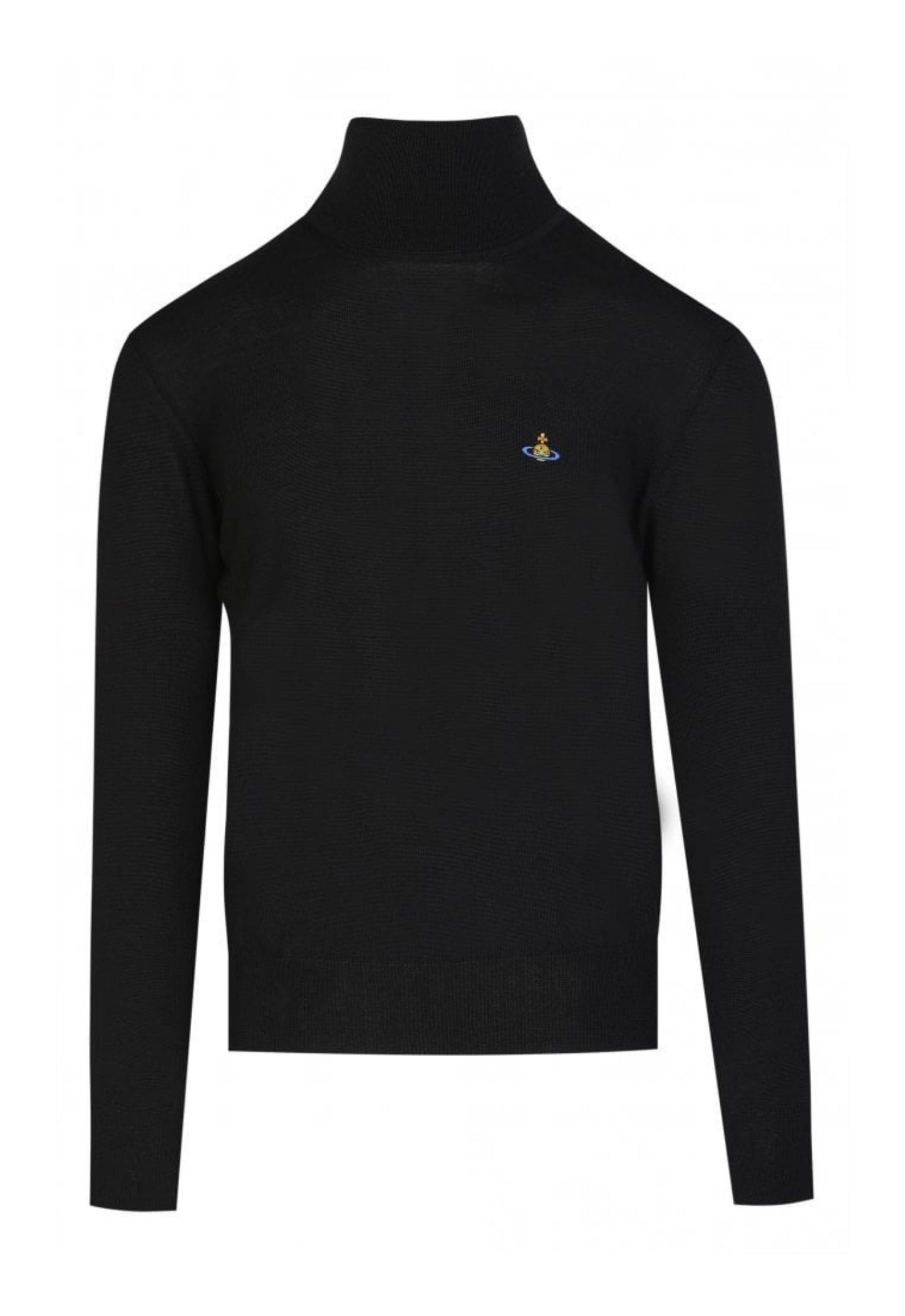 VIVIENNE WESTWOOD Turtle Neck Knit Jumper Black