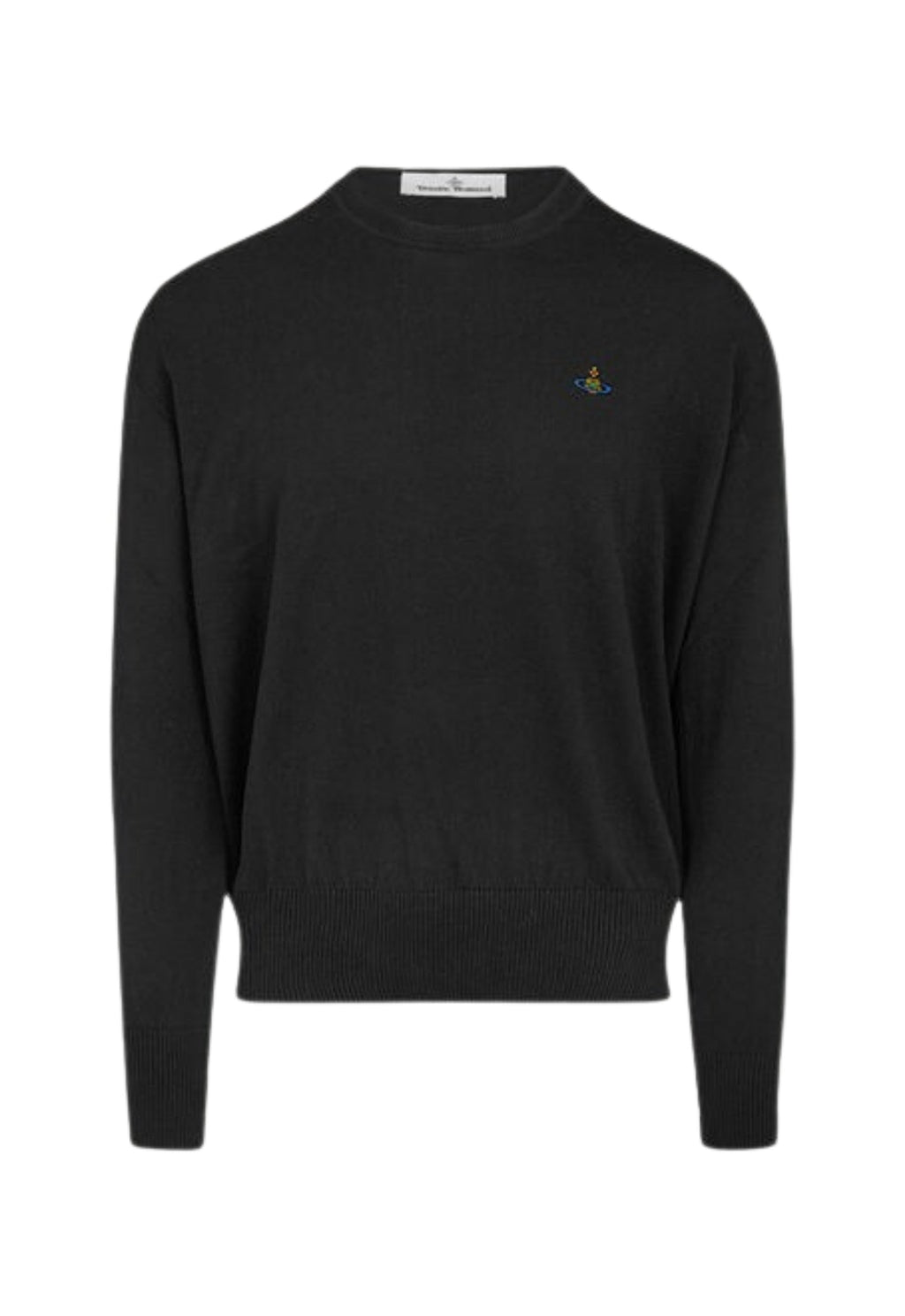 VIVIENNE WESTWOOD Classic Round Neck Knit Black