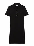 LACOSTE WOMEN Slim Fit Stretch Piqué Polo Dress Black