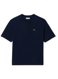 LACOSTE WOMEN Relaxed Fit Soft Cotton T-shirt Midnight Blue