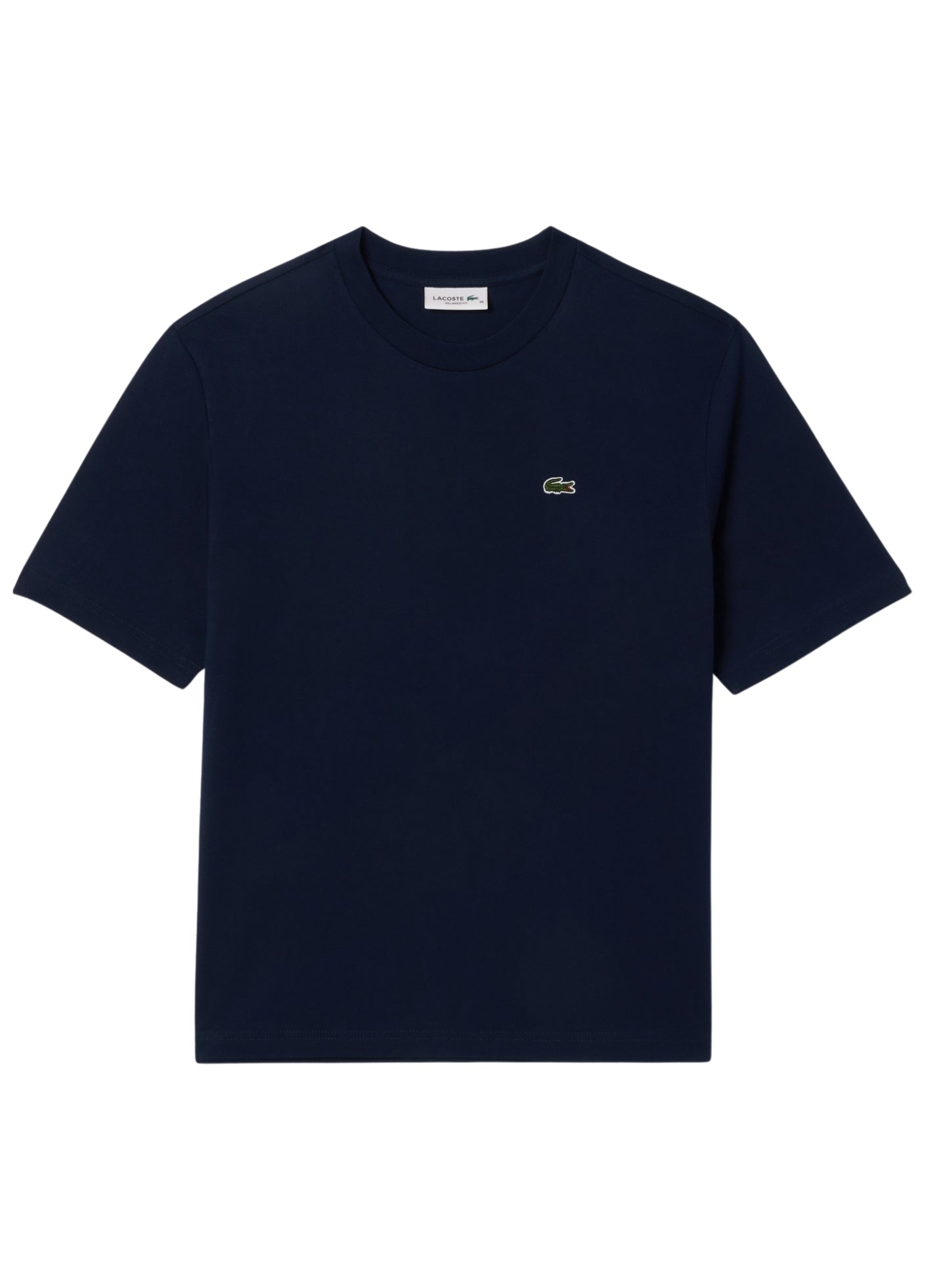 LACOSTE WOMEN Relaxed Fit Soft Cotton T-shirt Midnight Blue