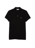 LACOSTE WOMEN Regular Fit Supple Petit Piqué Polo Shirt Black