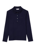 LACOSTE WOMEN Slim Fit L.12.D Stretch Piqué Polo Shirt Midnight Blue