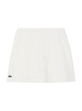 LACOSTE WOMEN Ultra Dry Golf Skirt with Liner White