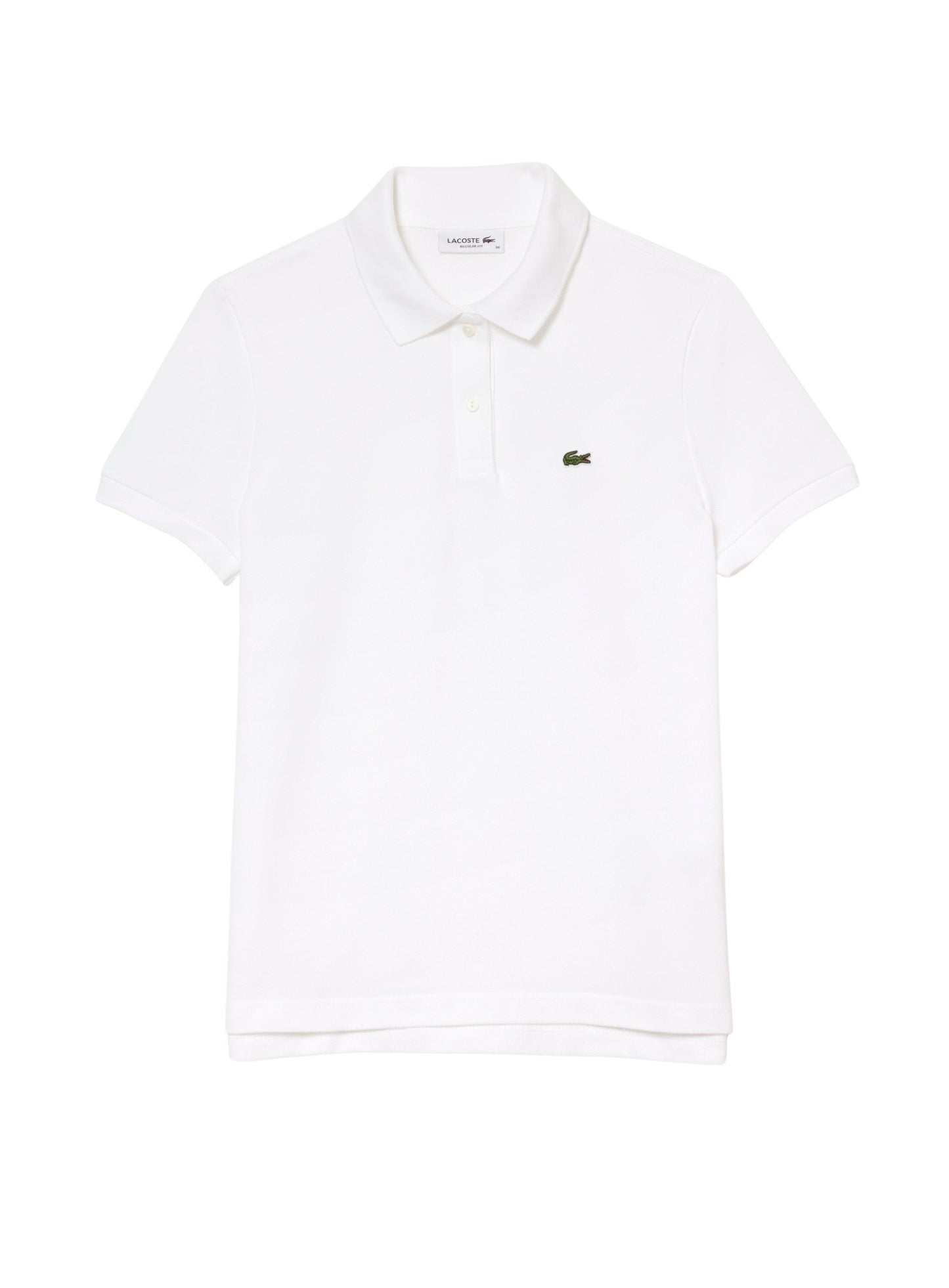 LACOSTE WOMEN Regular Fit Supple Petit Piqué Polo Shirt White