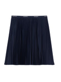 LACOSTE WOMEN Short Pleated Skirt Midnight Blue