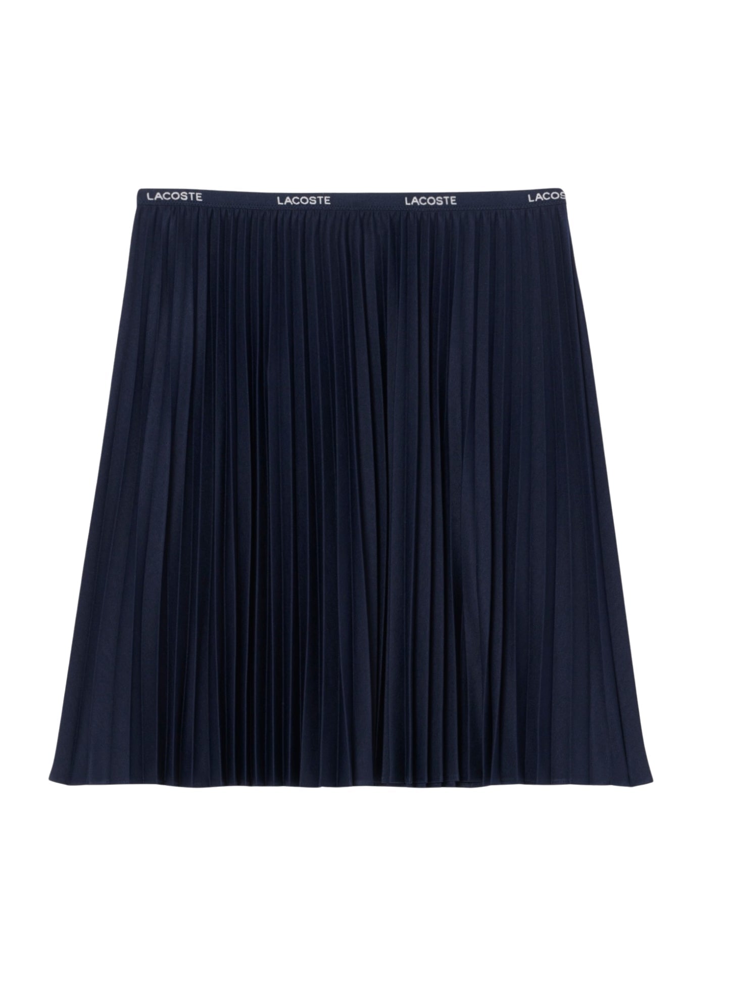 LACOSTE WOMEN Short Pleated Skirt Midnight Blue