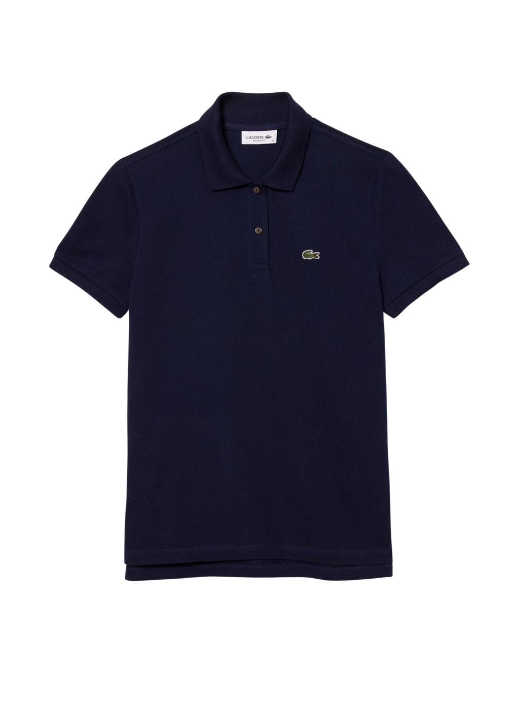 LACOSTE WOMEN Regular Fit Supple Petit Piqué Polo Shirt Midnight Blue