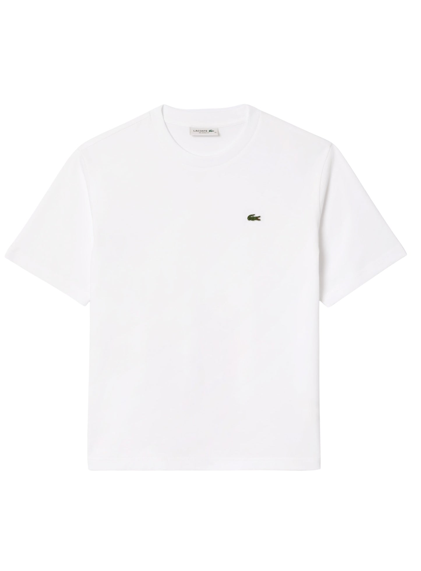 LACOSTE WOMEN Relaxed Fit Soft Cotton T-shirt White