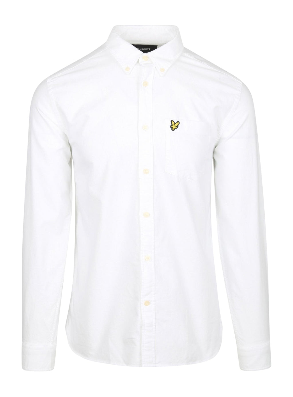 LYLE & SCOTT Plain Oxford Shirt White