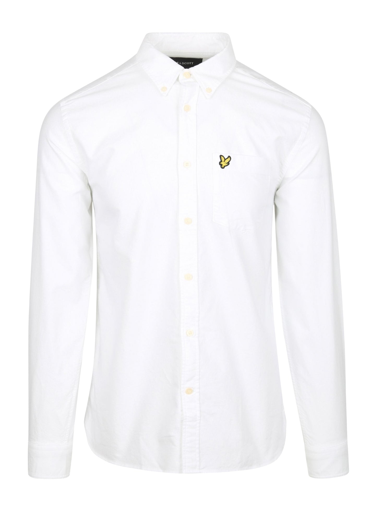 LYLE & SCOTT Plain Oxford Shirt White