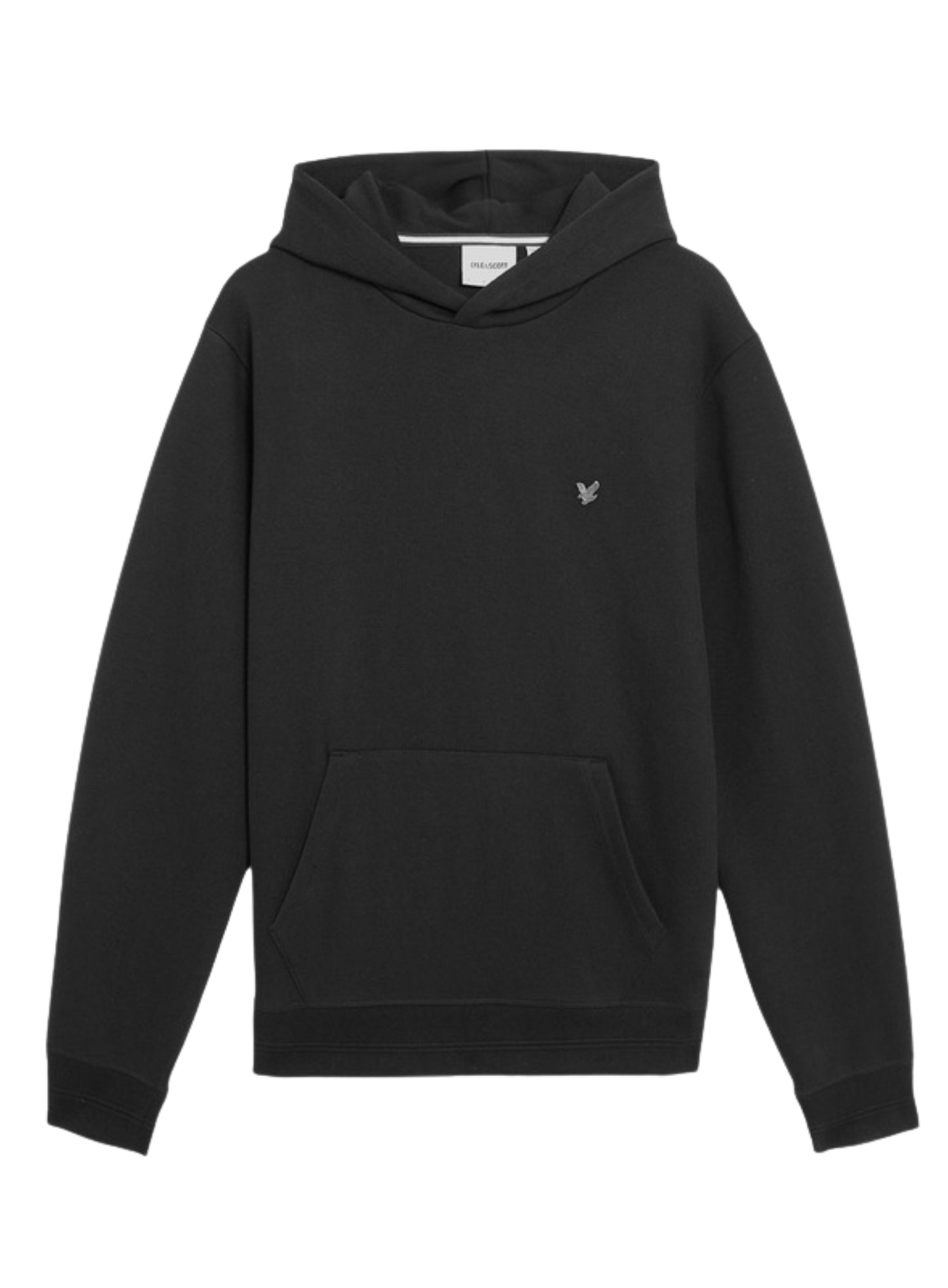 LYLE & SCOTT Diagonal Weave Hoodie Lacquer Grey