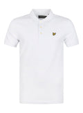 LYLE & SCOTT Plain Polo Shirt White