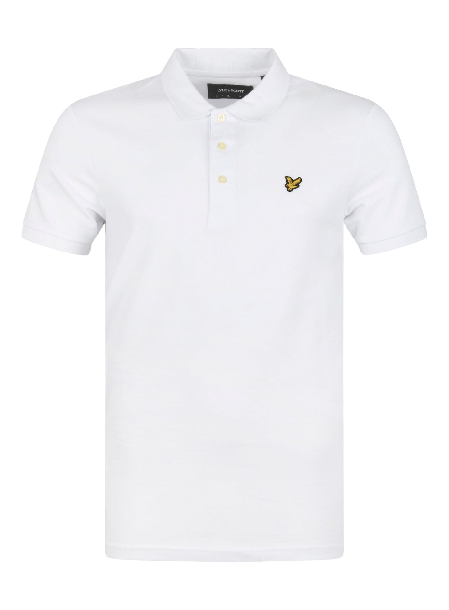 LYLE & SCOTT Plain Polo Shirt White
