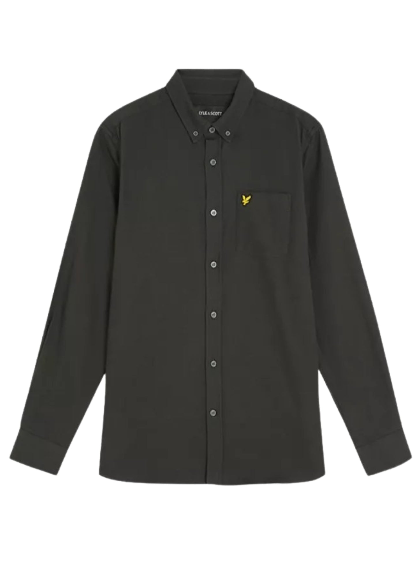 LYLE & SCOTT Plain Flannel Shirt Shadow