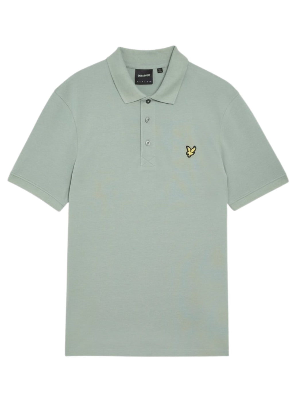 LYLE & SCOTT Plain Polo Shirt Cold Mint