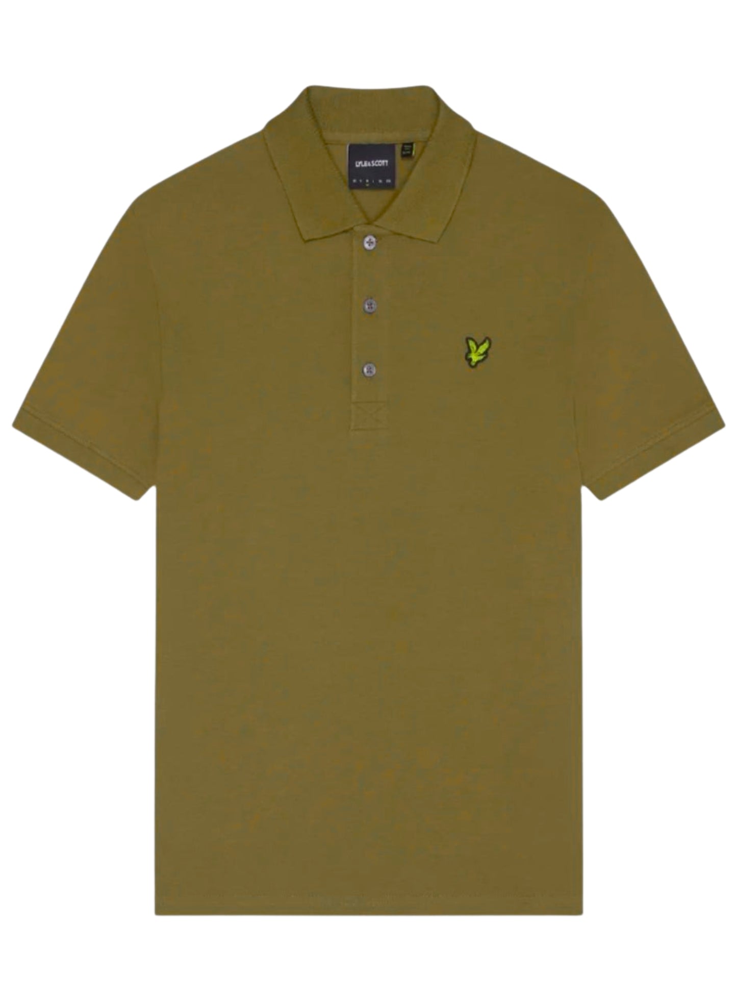 LYLE & SCOTT Cotton Polo Shirt Tree Green