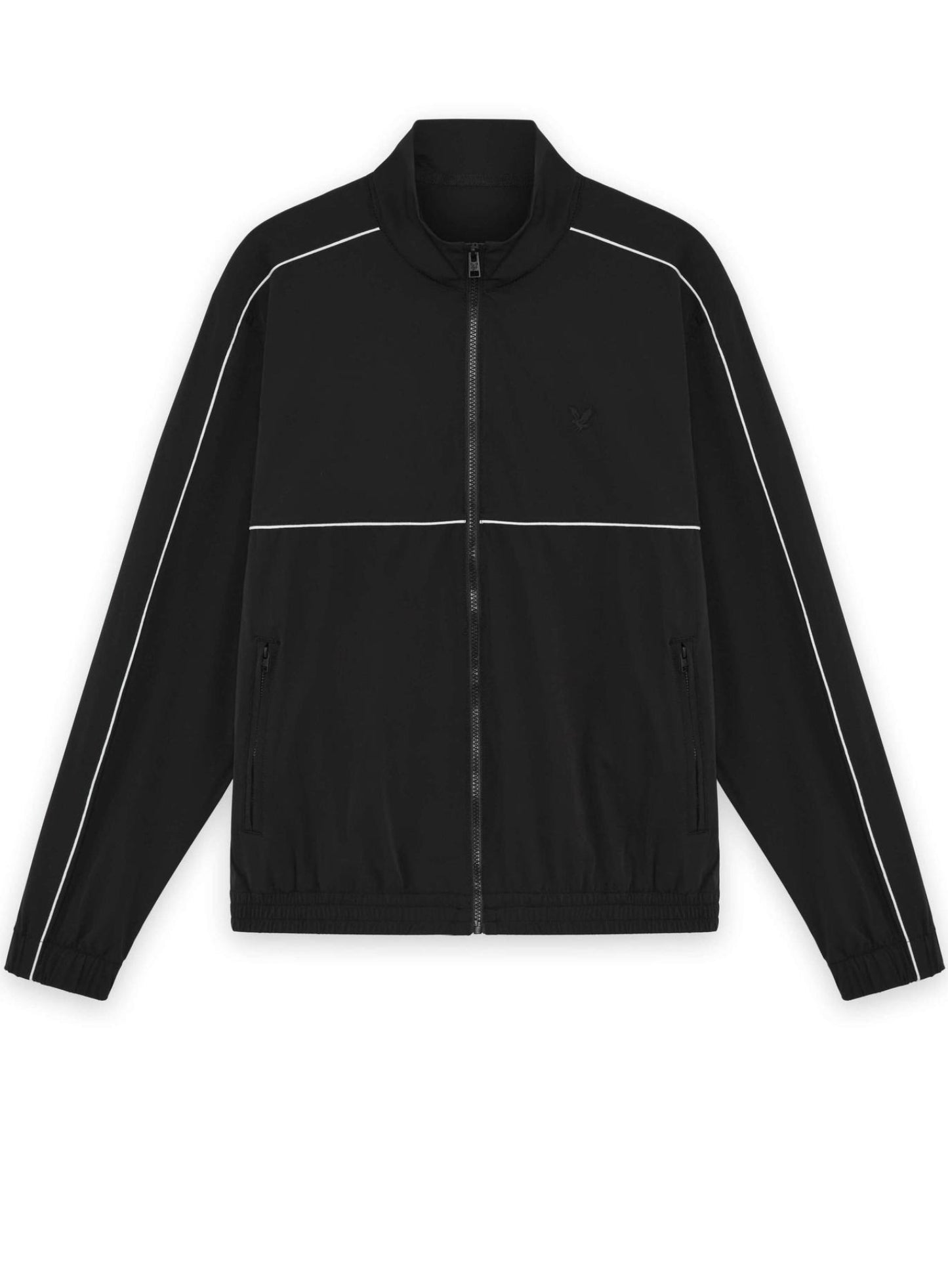 LYLE & SCOTT Nylon Track Jacket Jet Black