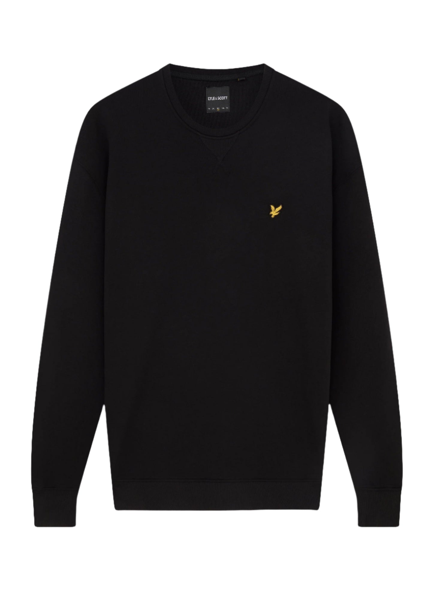 LYLE & SCOTT Crew Neck Sweatshirt Jet Black