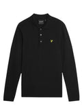 LYLE & SCOTT LS Polo Shirt Jet Black