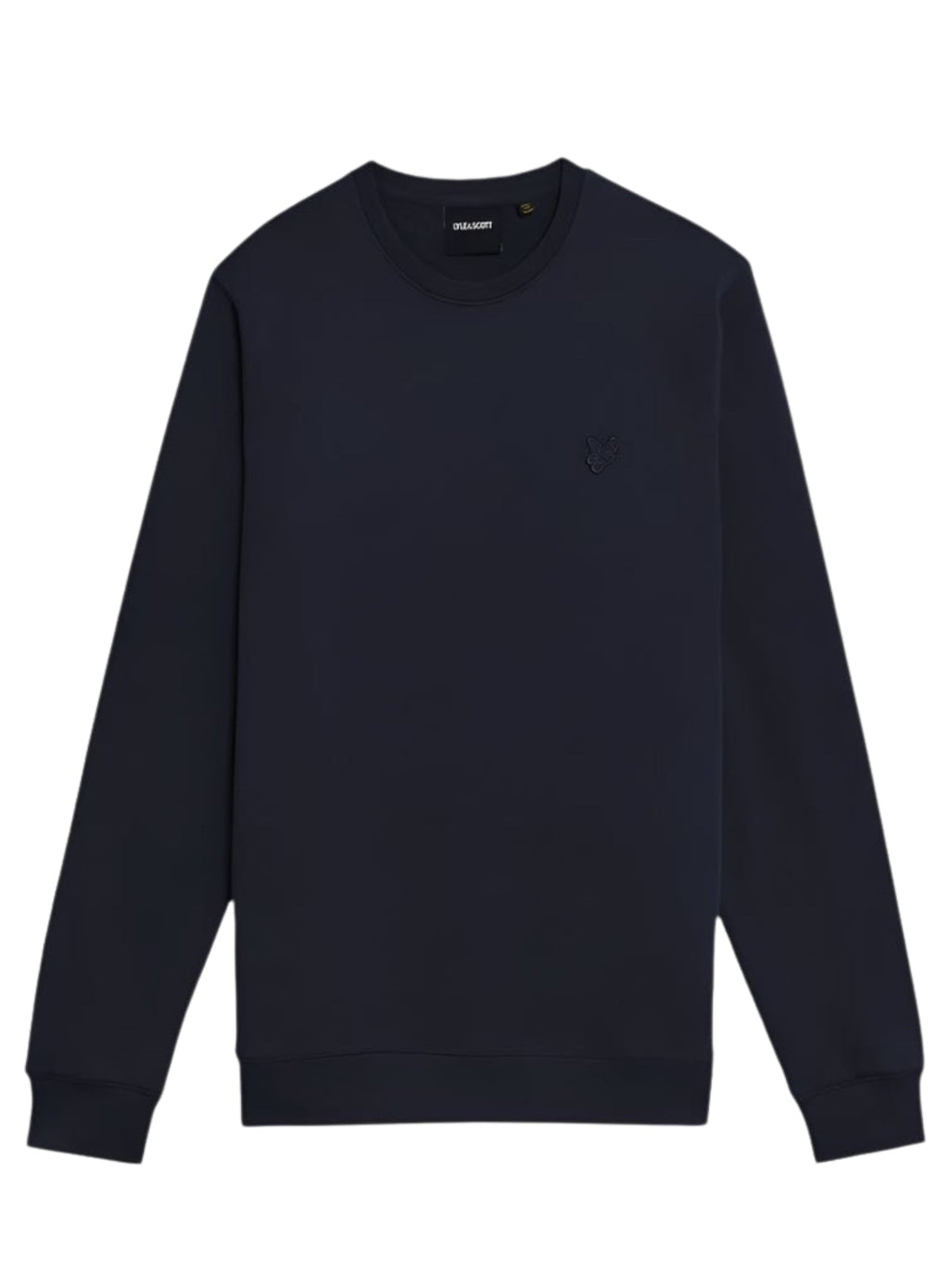 LYLE & SCOTT Superfine Cotton Crew Neck Sweatshirt Dark Navy