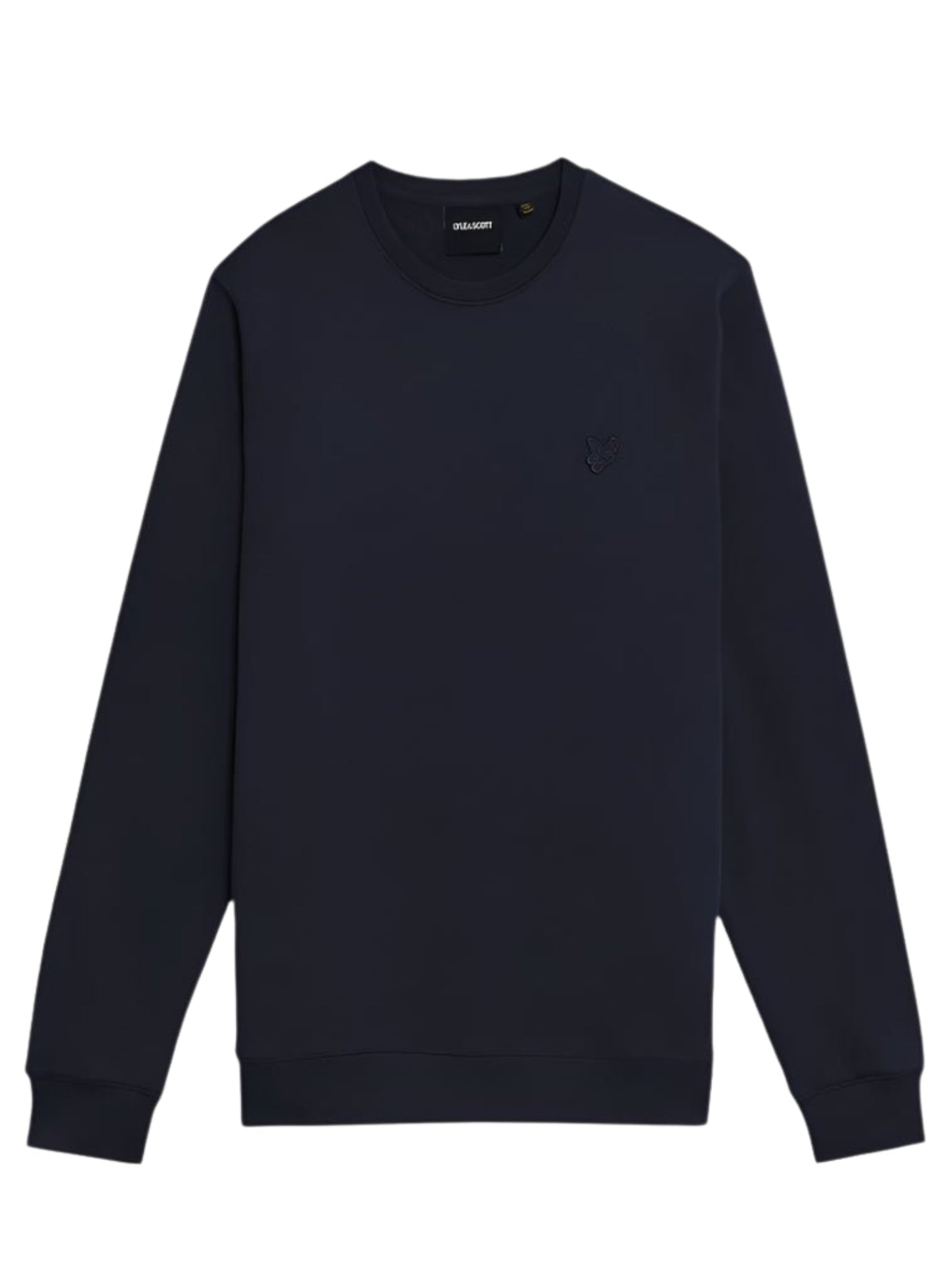 LYLE & SCOTT Superfine Cotton Crew Neck Sweatshirt Dark Navy