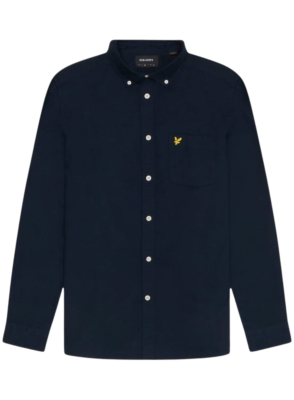 LYLE & SCOTT Plain Oxford Shirt Dark Navy