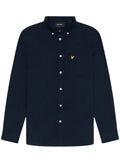 LYLE & SCOTT Plain Oxford Shirt Dark Navy