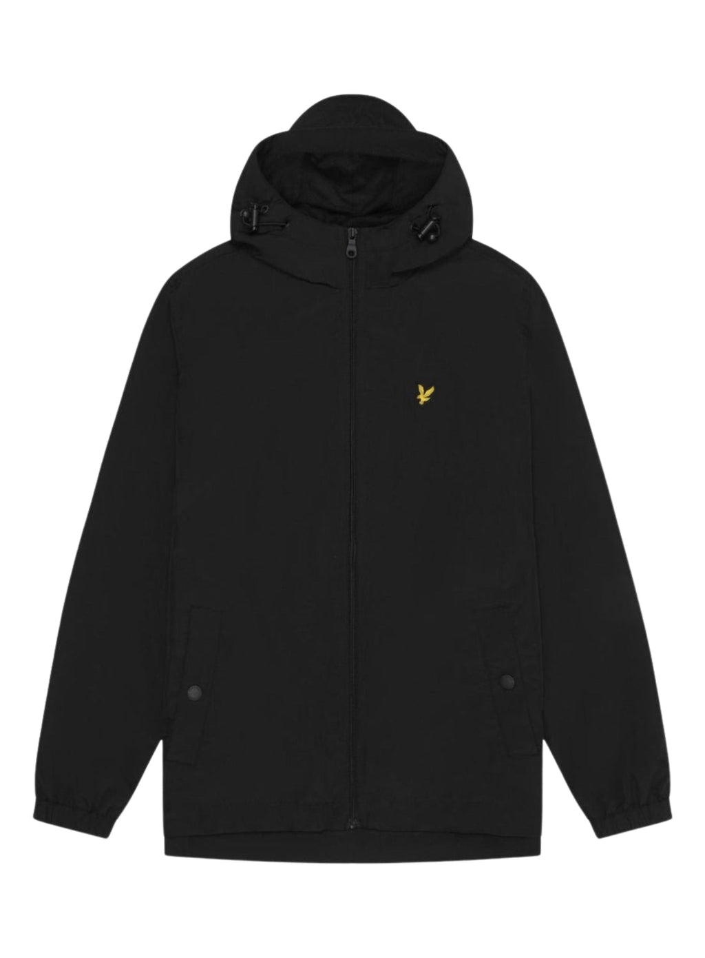 LYLE & SCOTT Zip Through Hooded Jacket Jet Black
