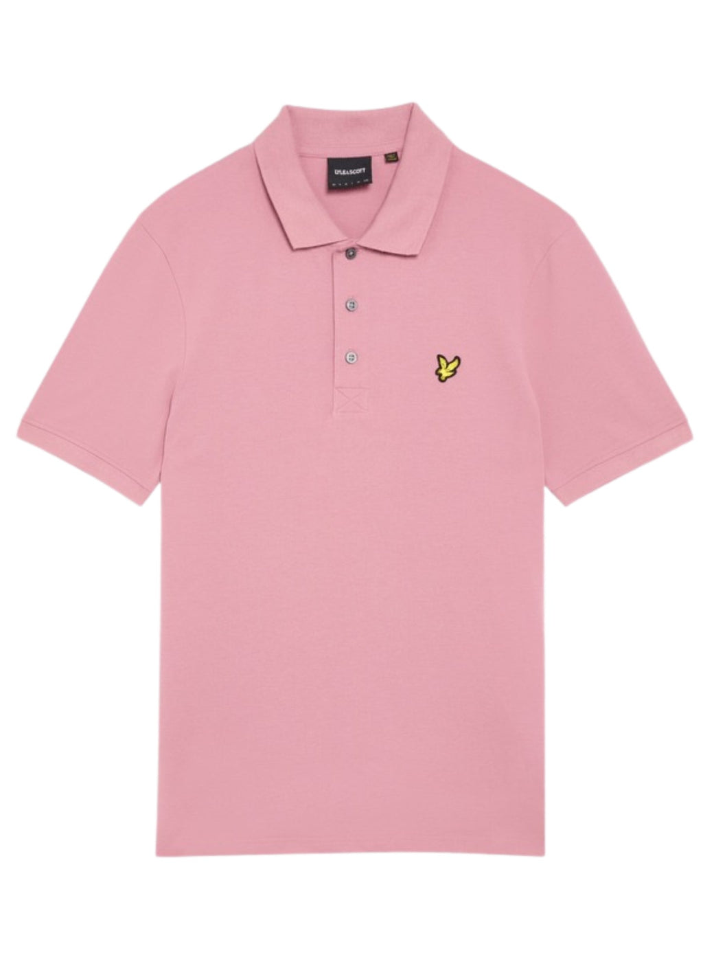 LYLE & SCOTT Plain Polo Shirt Garden Rose