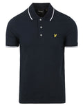 LYLE & SCOTT Tipped Polo Shirt Dark Navy