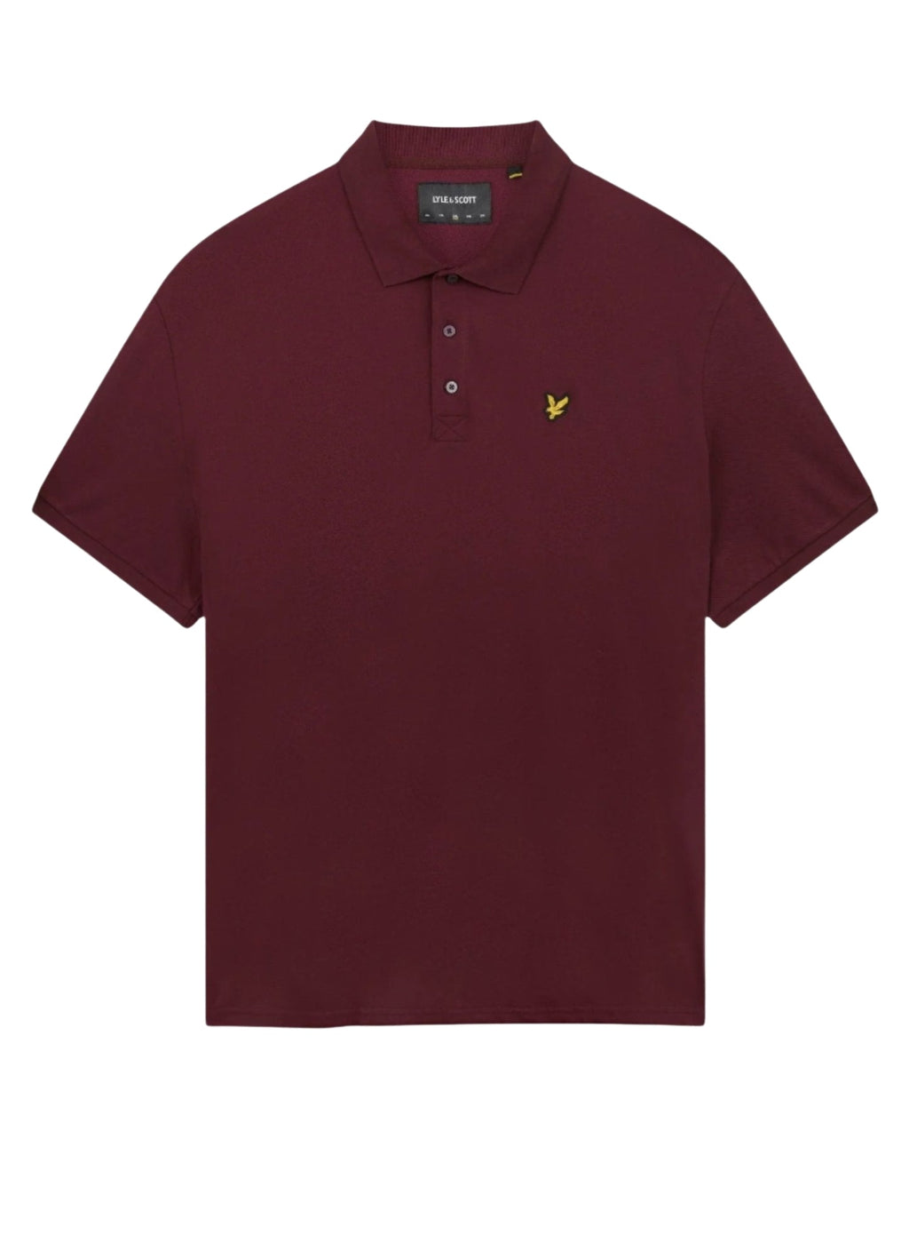 LYLE & SCOTT Cotton Polo Shirt Burgundy