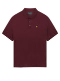 LYLE & SCOTT Cotton Polo Shirt Burgundy
