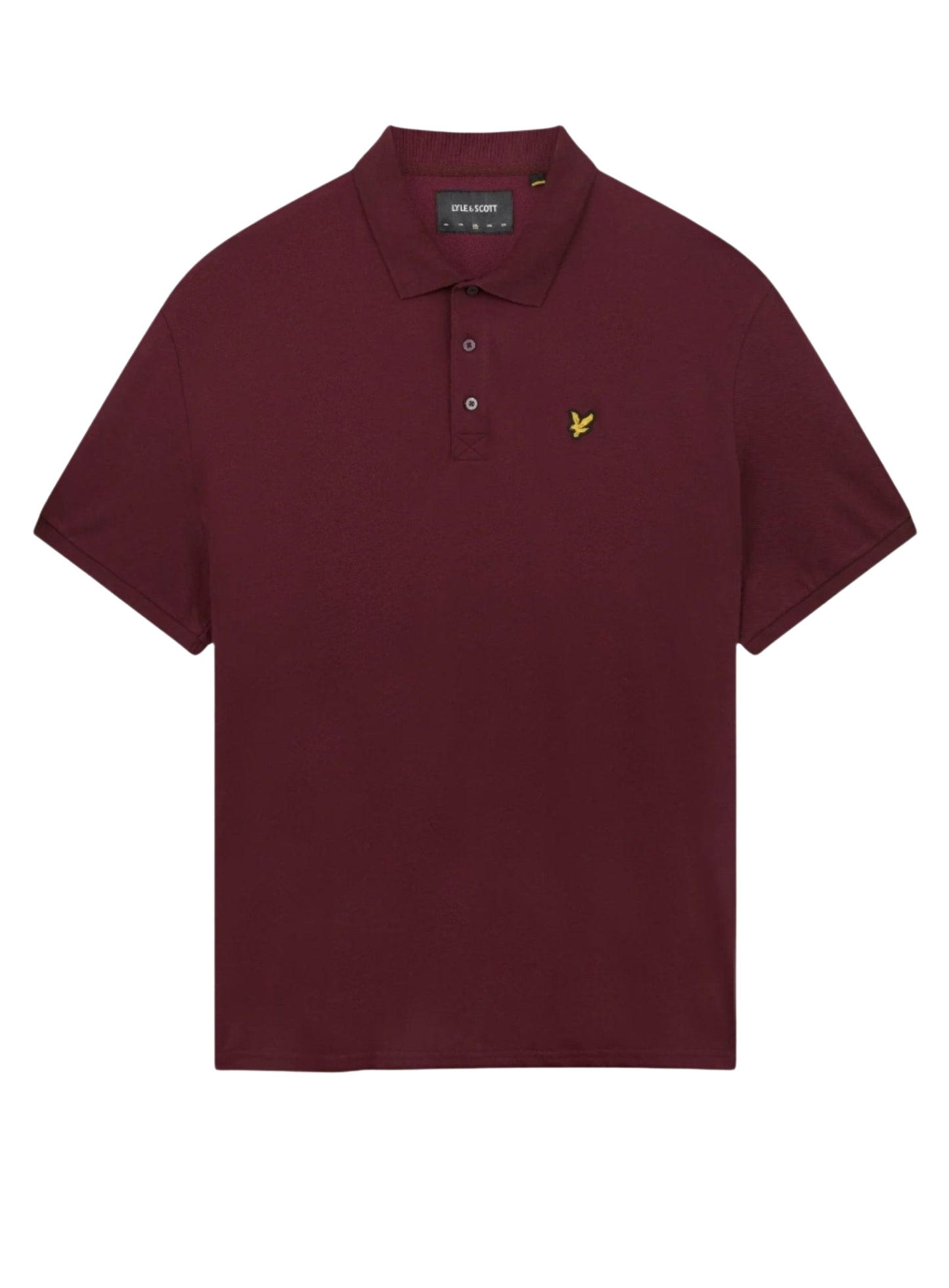 LYLE & SCOTT Cotton Polo Shirt Burgundy