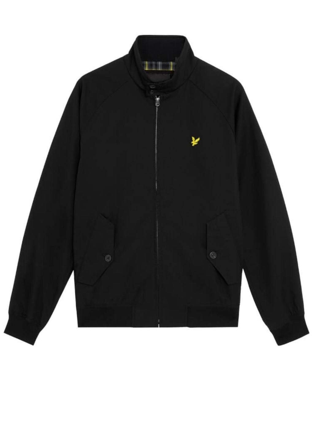 LYLE & SCOTT Cotton Harrington Jacket Jet Black