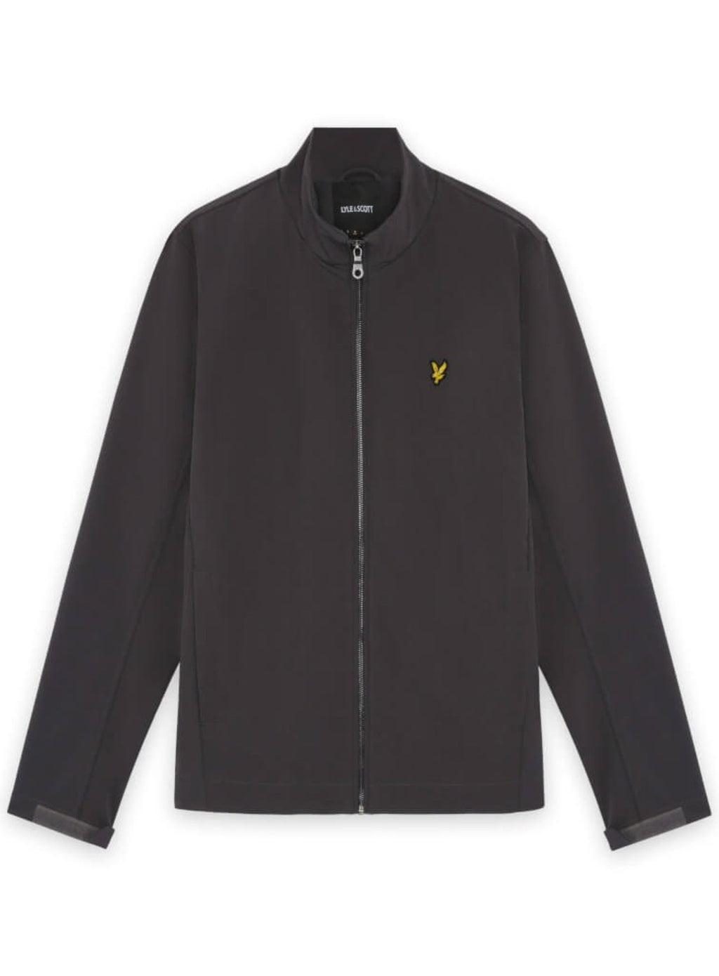 LYLE & SCOTT Mesh Back Softshell Funnel Neck Jacket Gunmetal