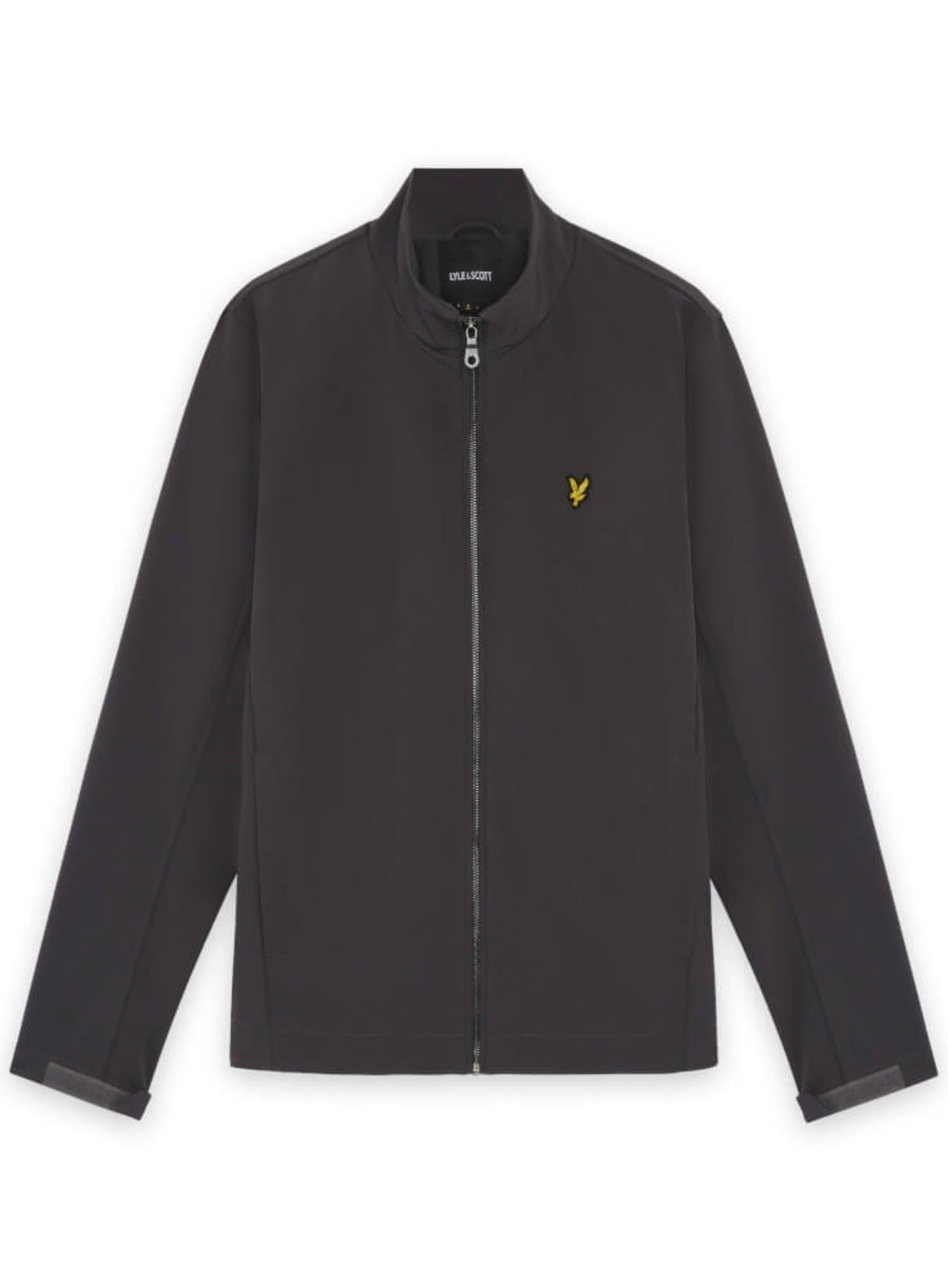 LYLE & SCOTT Mesh Back Softshell Funnel Neck Jacket Gunmetal