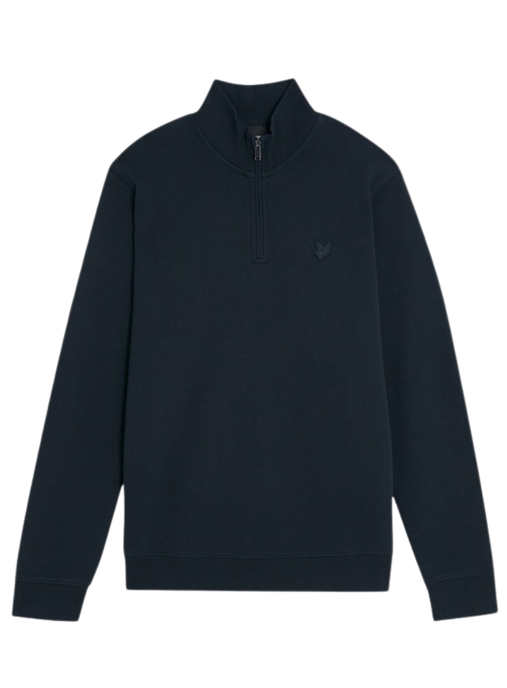 LYLE & SCOTT Superfine Cotton 1/4 Zip Sweatshirt Dark Navy