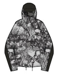 LYLE & SCOTT Printed Smock Jacket Jet Black
