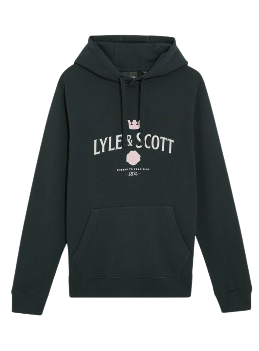 LYLE & SCOTT Cheers To Tradition Graphic Hoodie Dark Navy