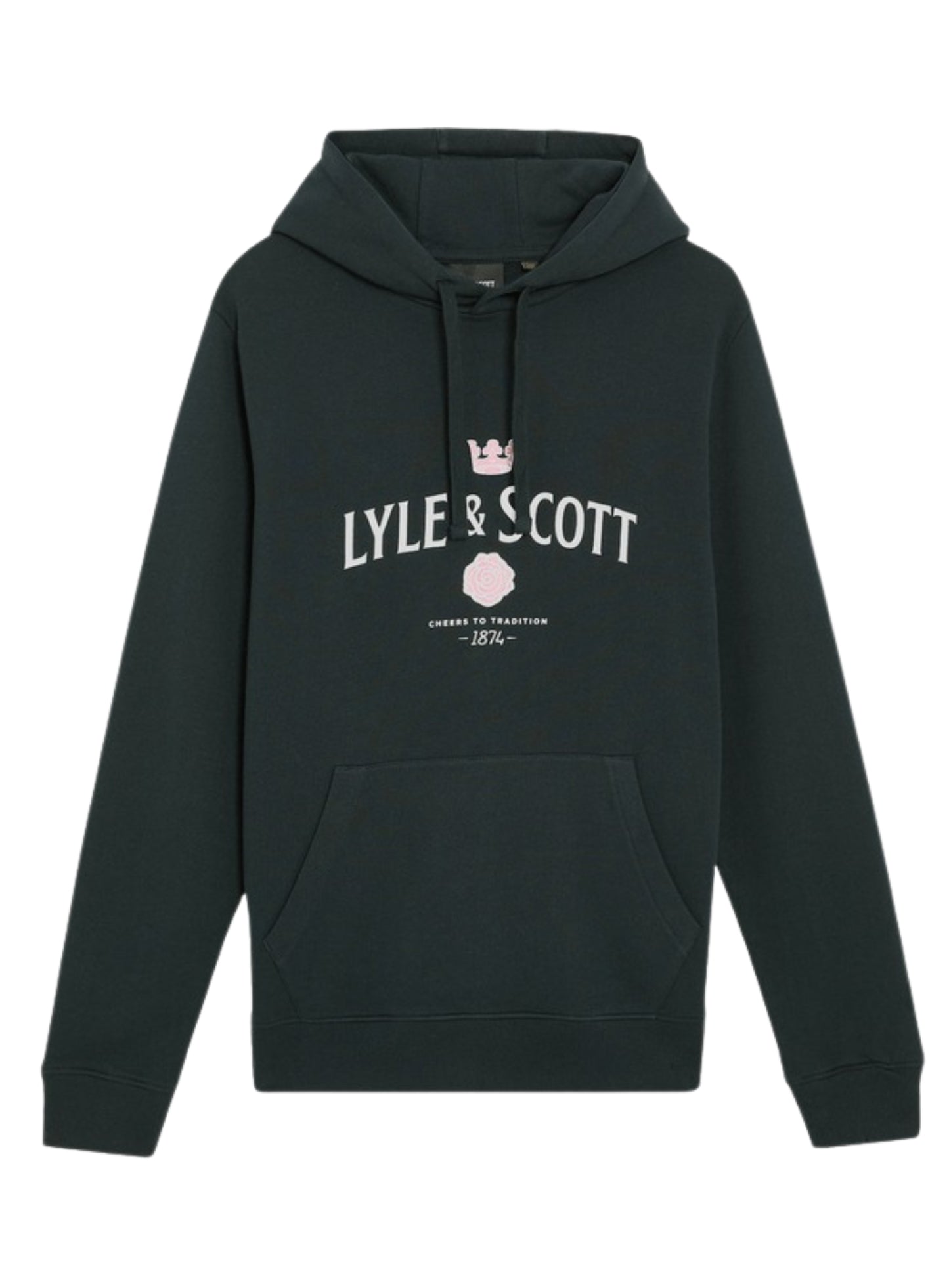 LYLE & SCOTT Cheers To Tradition Graphic Hoodie Dark Navy