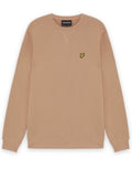 LYLE & SCOTT Cotton Crew Neck Sweatshirt Barley